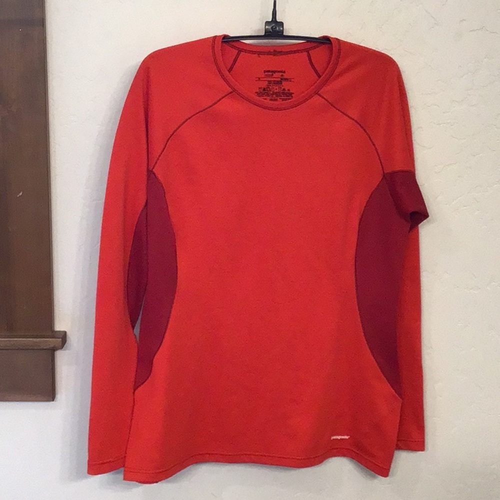 Patagonia Capilene 3 baselayer crew, M, orange